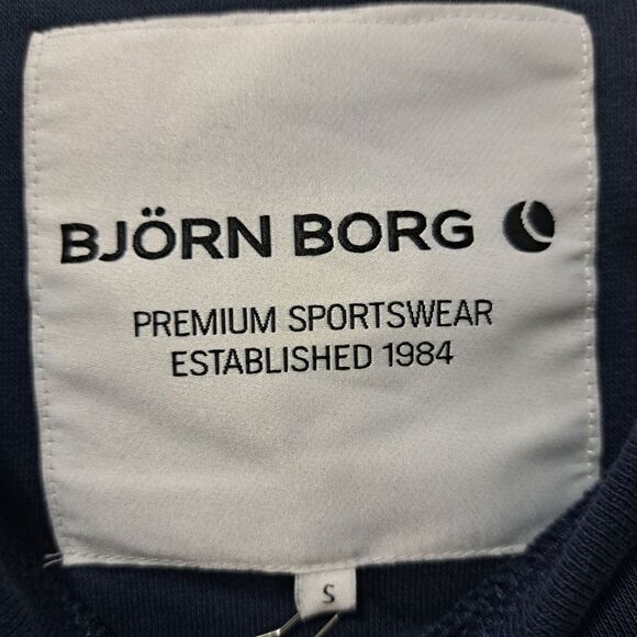 BJorn Born Men's Comfortable Stylish Layering Pullover Sweater Navy Small NWT - Picture 10 of 12